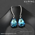 Cristal de charme E-236 xuping de Swarovski Jewelry, Boucles d&#39;oreilles pendantes de luxe sur mesure pour femmes